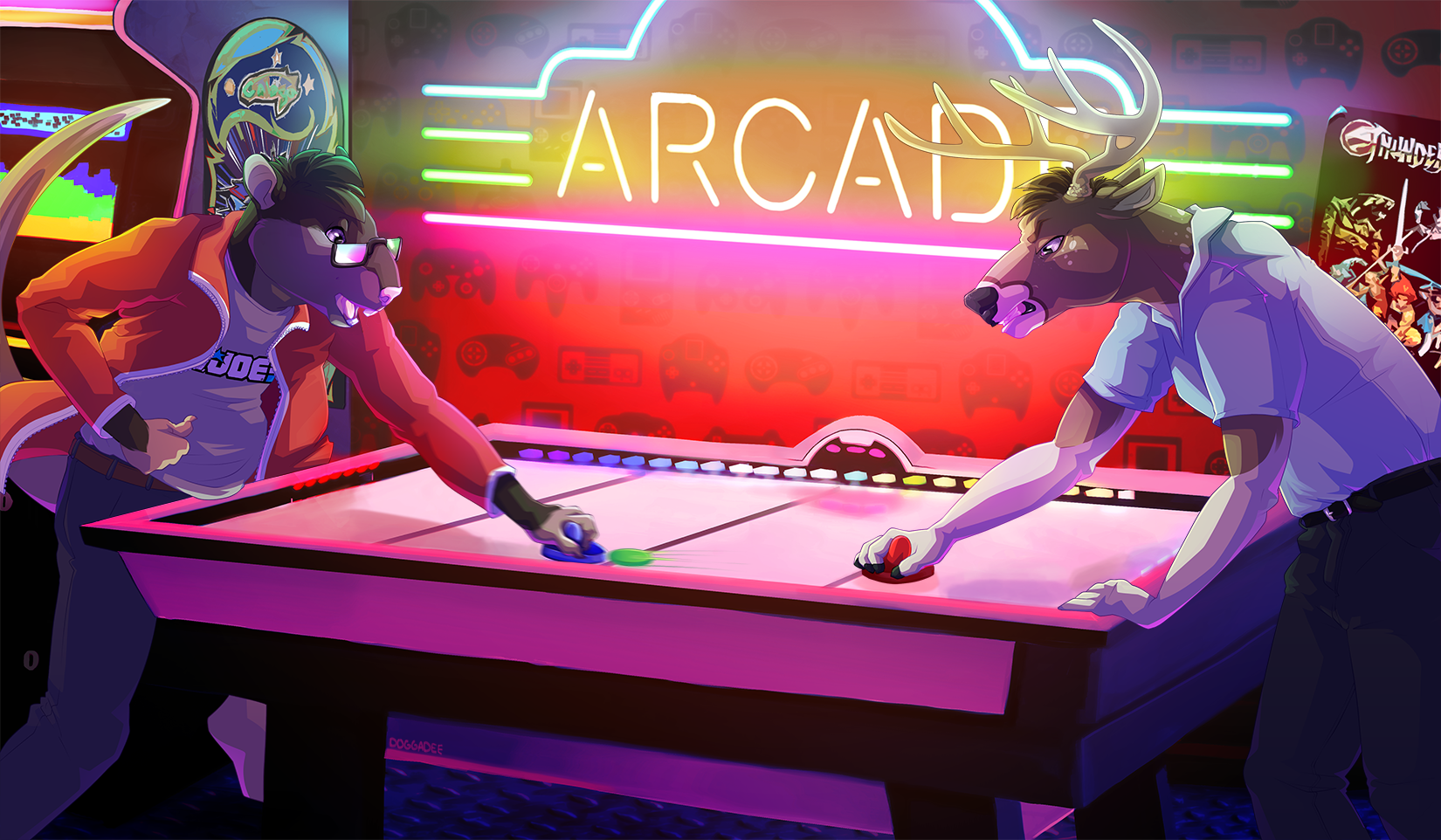 C - Night at the arcade