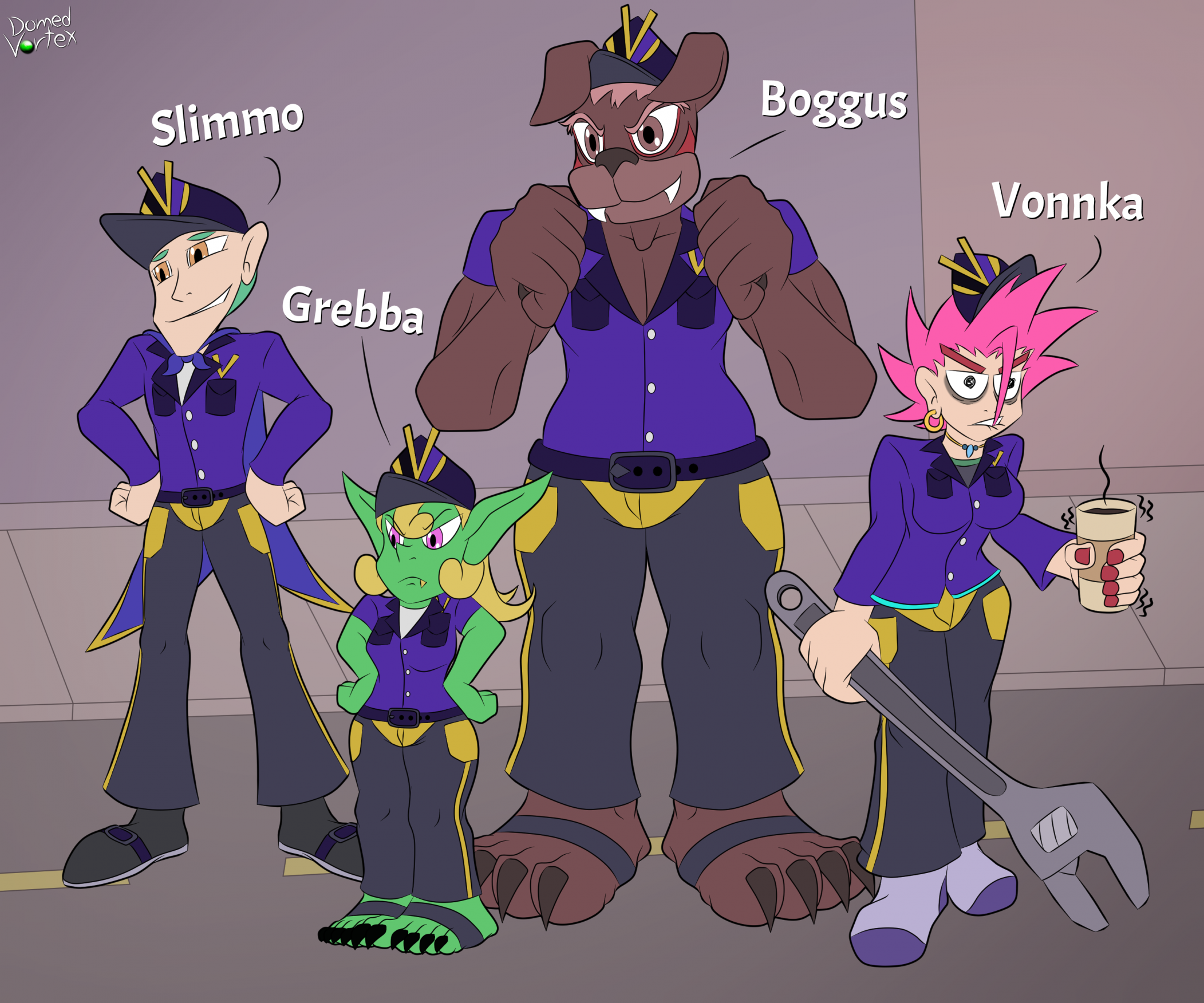 Heartshade Enforcers (New OCs)