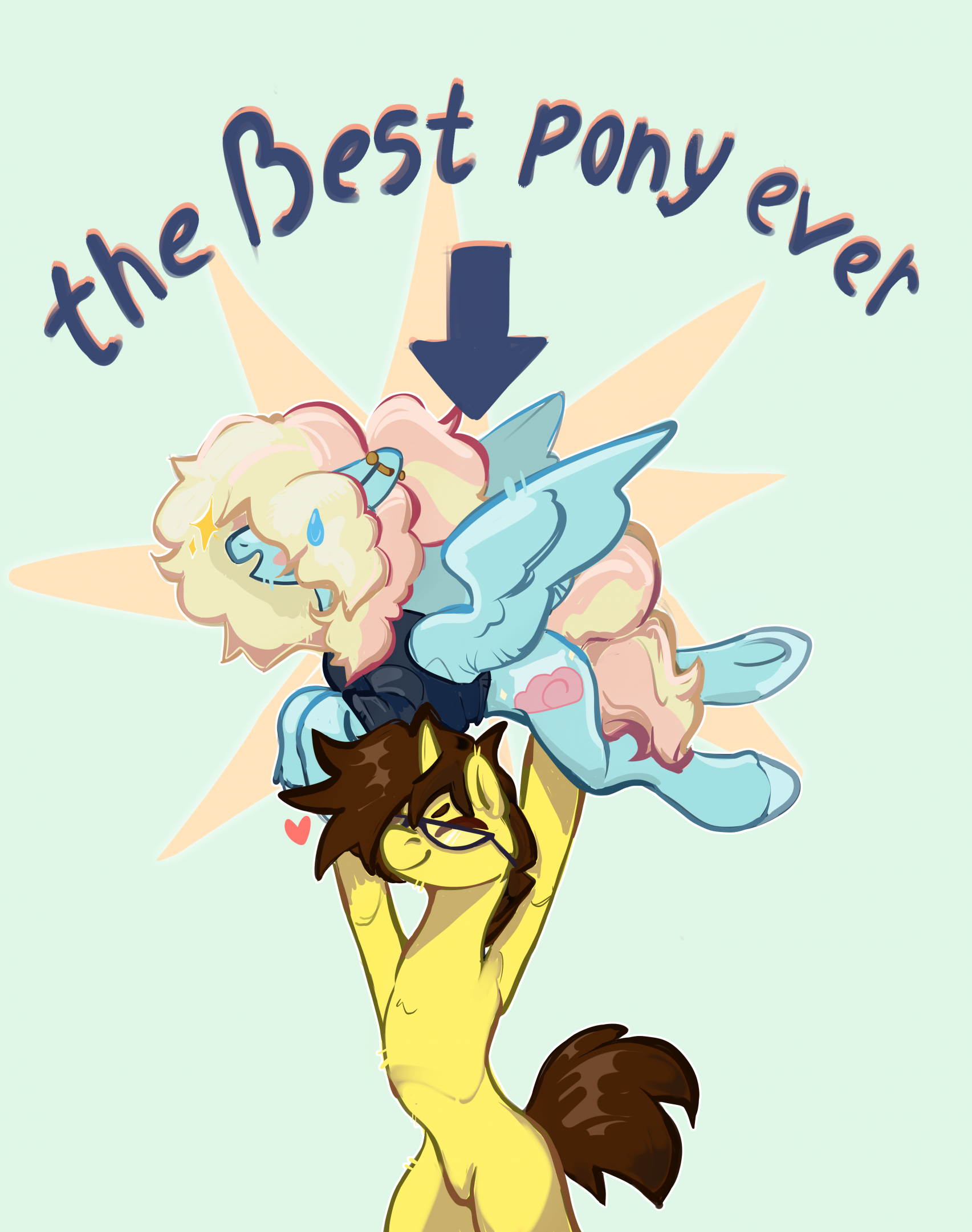 Click to change the View the best pony :D (YCH ready drawing)