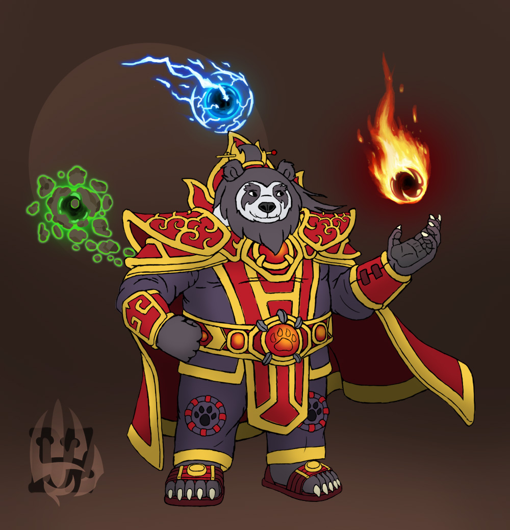 Click to change the View Pandaren Invoker