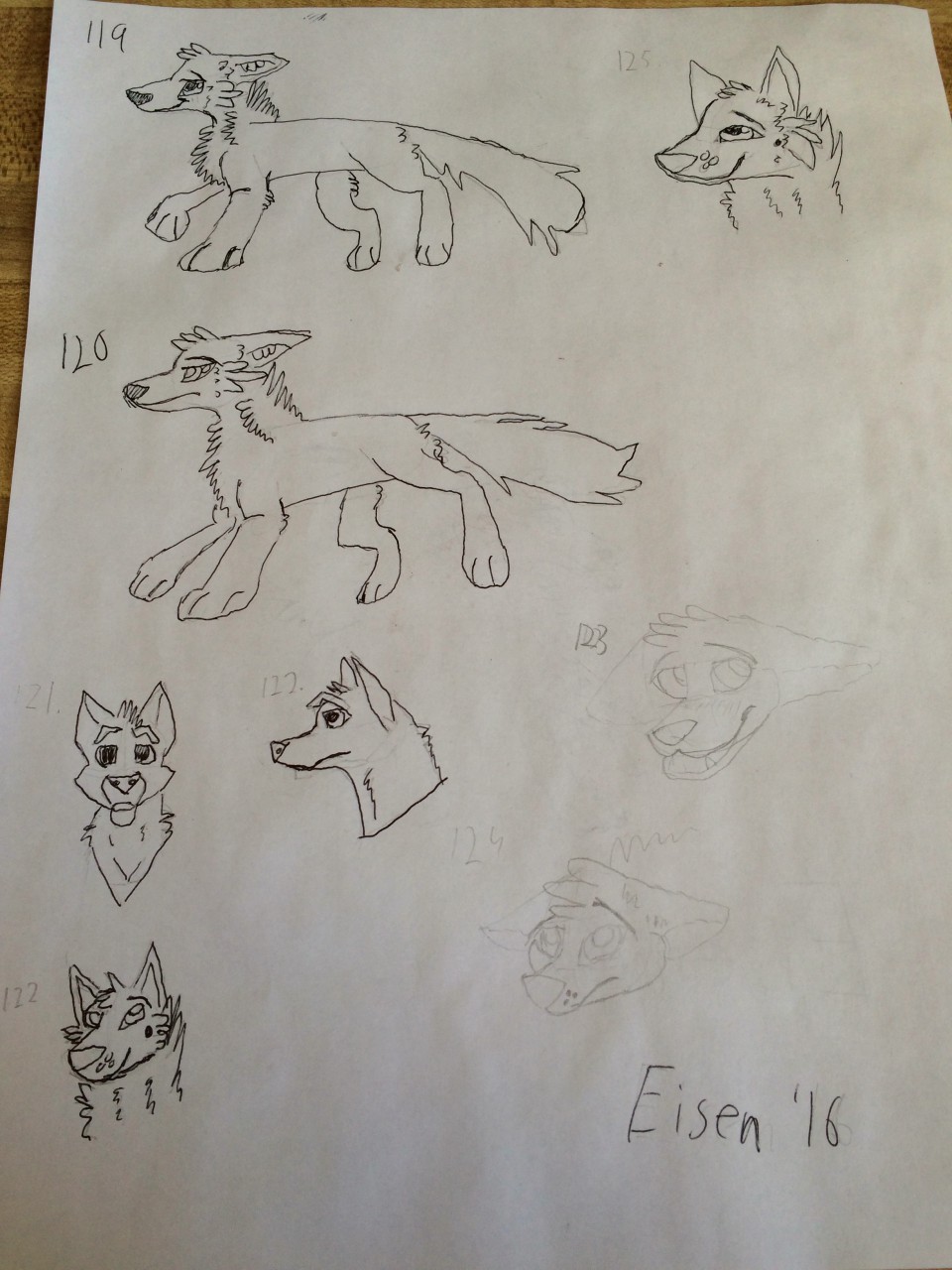 Art sheet 8