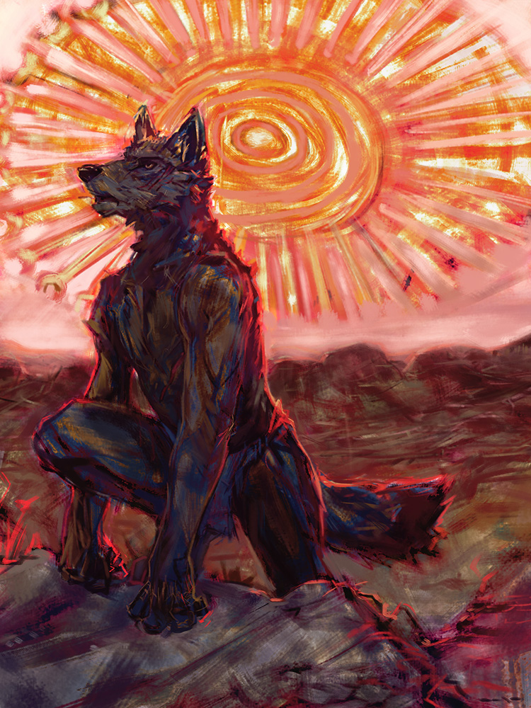 Far Over The Dusty Mountains Hot [art by Stigmata]