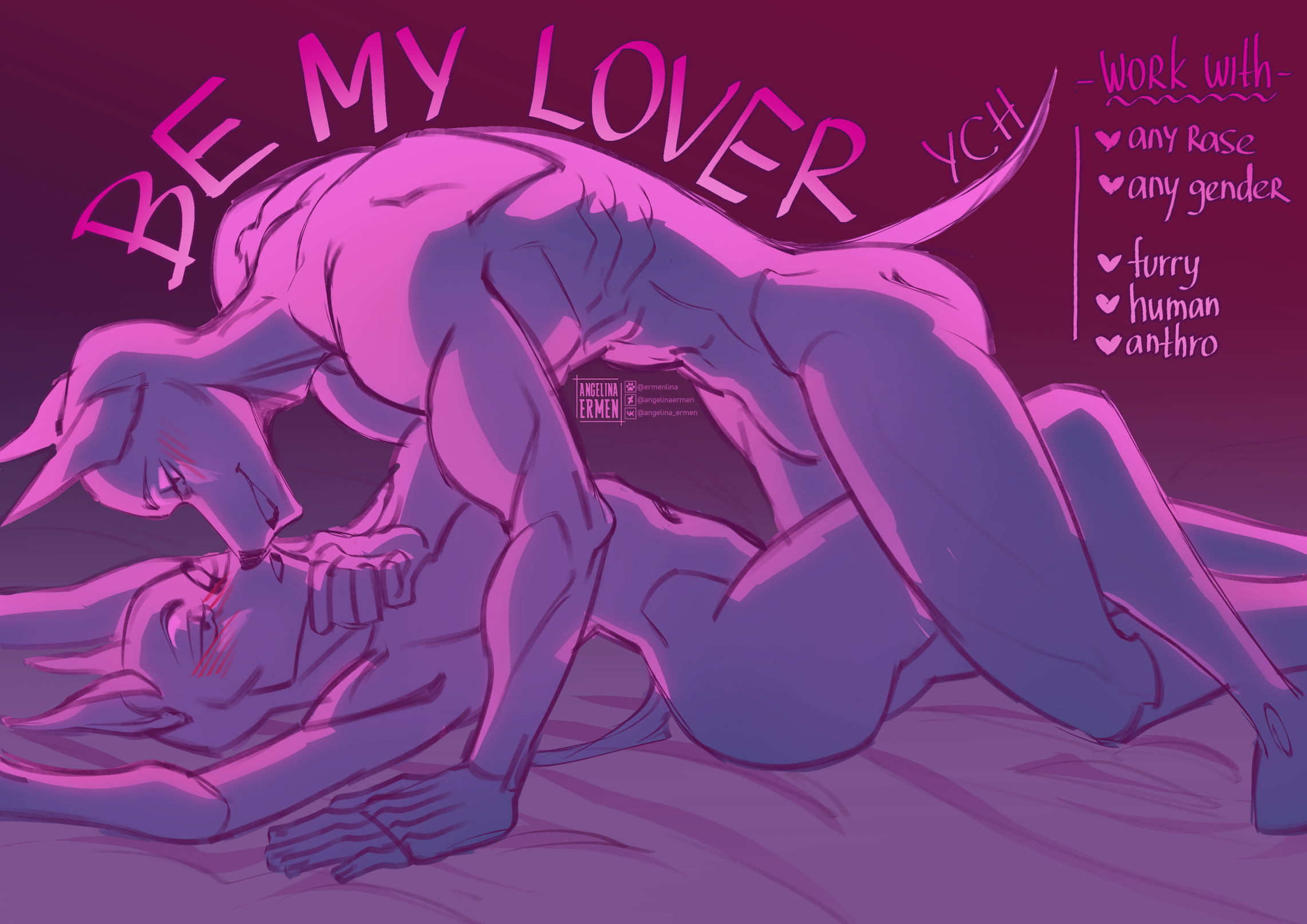 Be my lover YCH | REMINDER