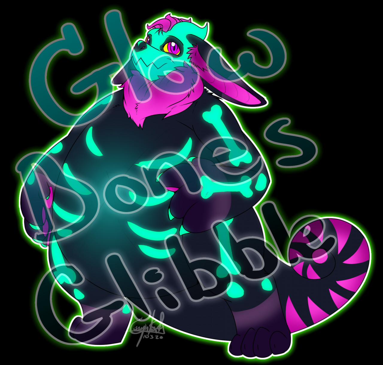 Glow Bones Glibble Adopt [Closed!]