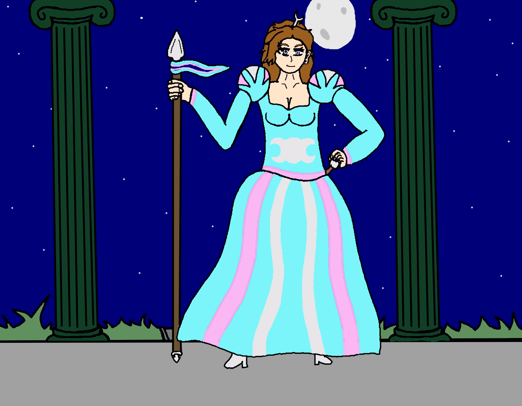 Click to change the View Pride Trans Dress