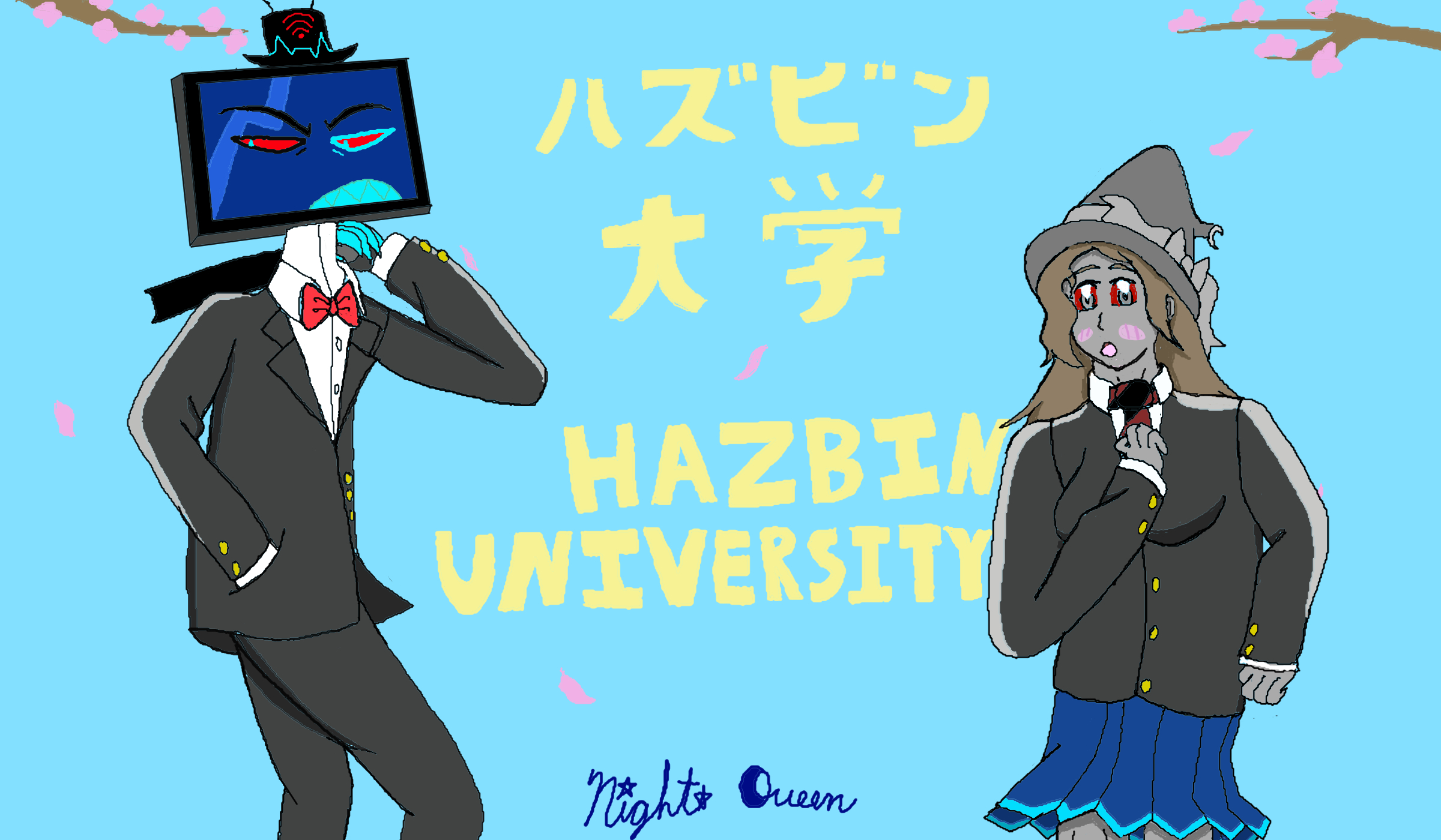Click to change the View Hazbin University AU
