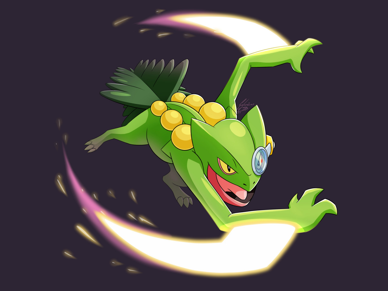 Click to change the View Sceptile Used Vorpal Blade!
