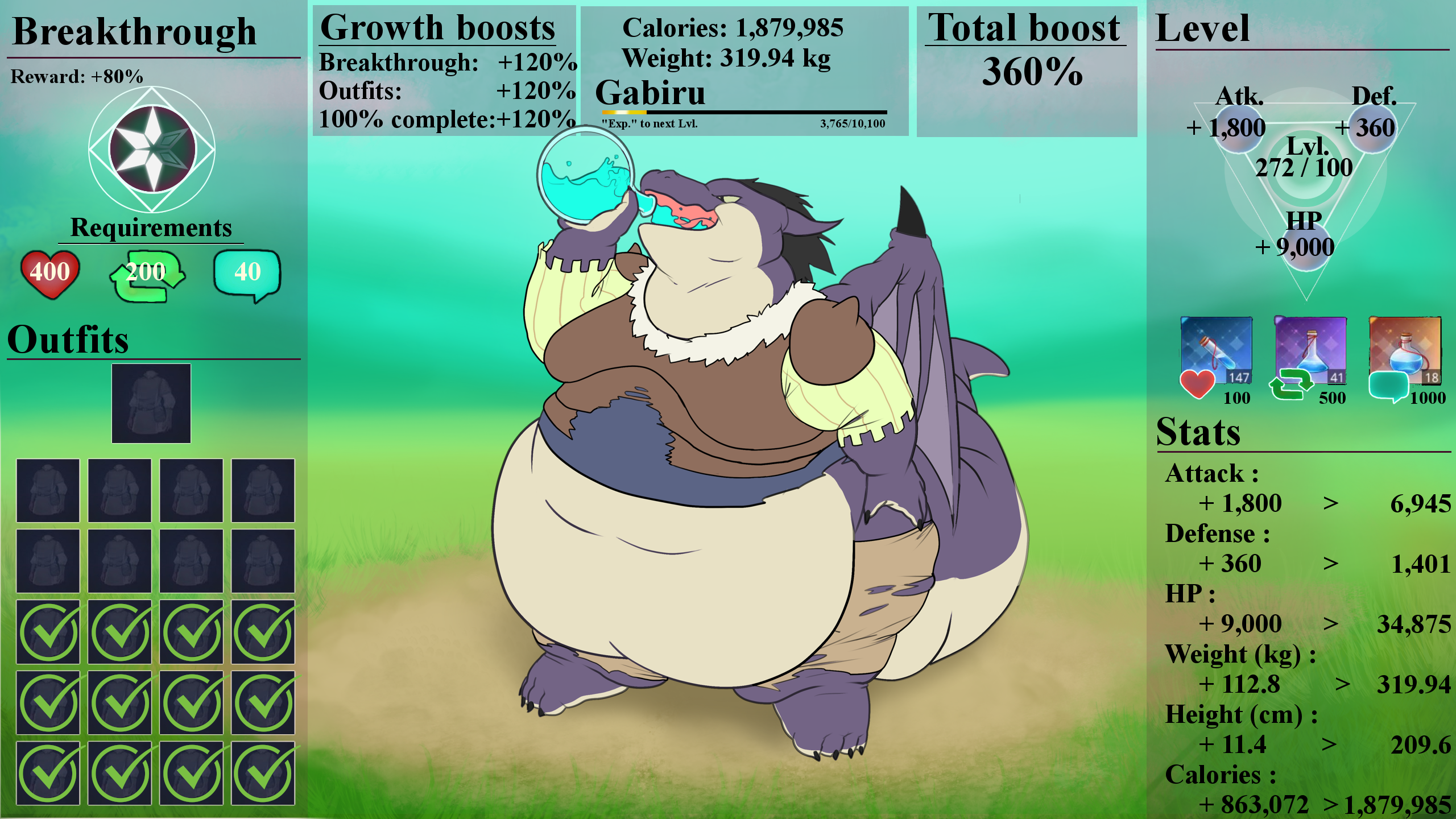 The Great Growing Gabiru (Old Unfinished WG Drive 4/4)