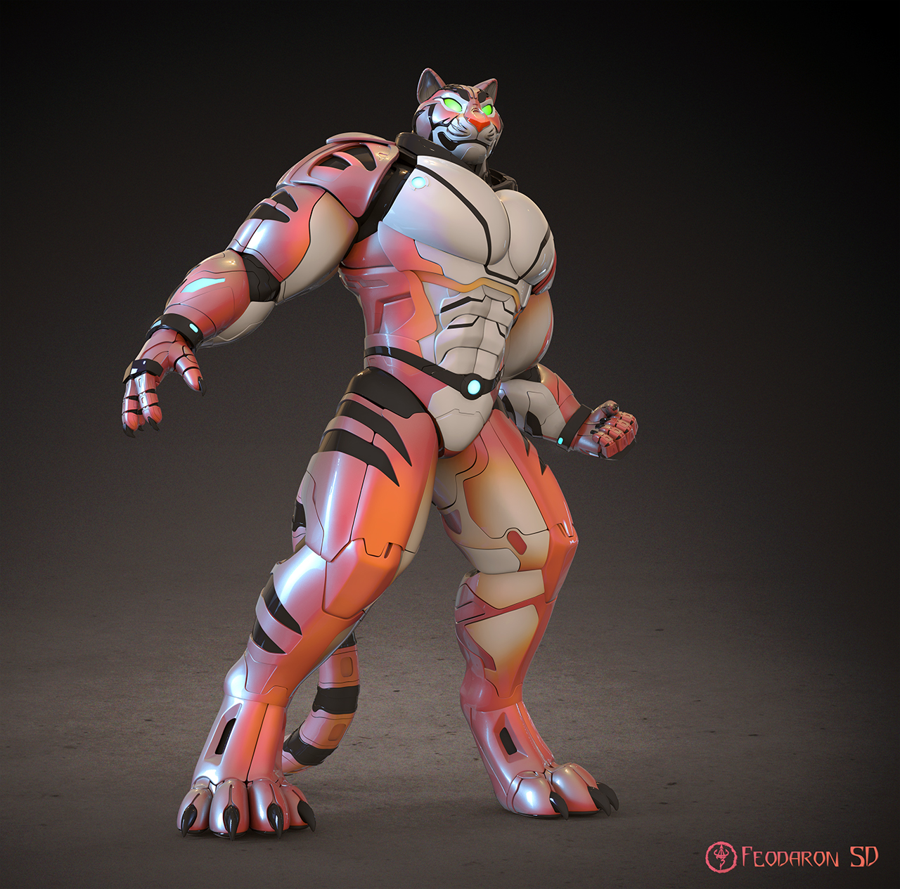 Tiger cyborg