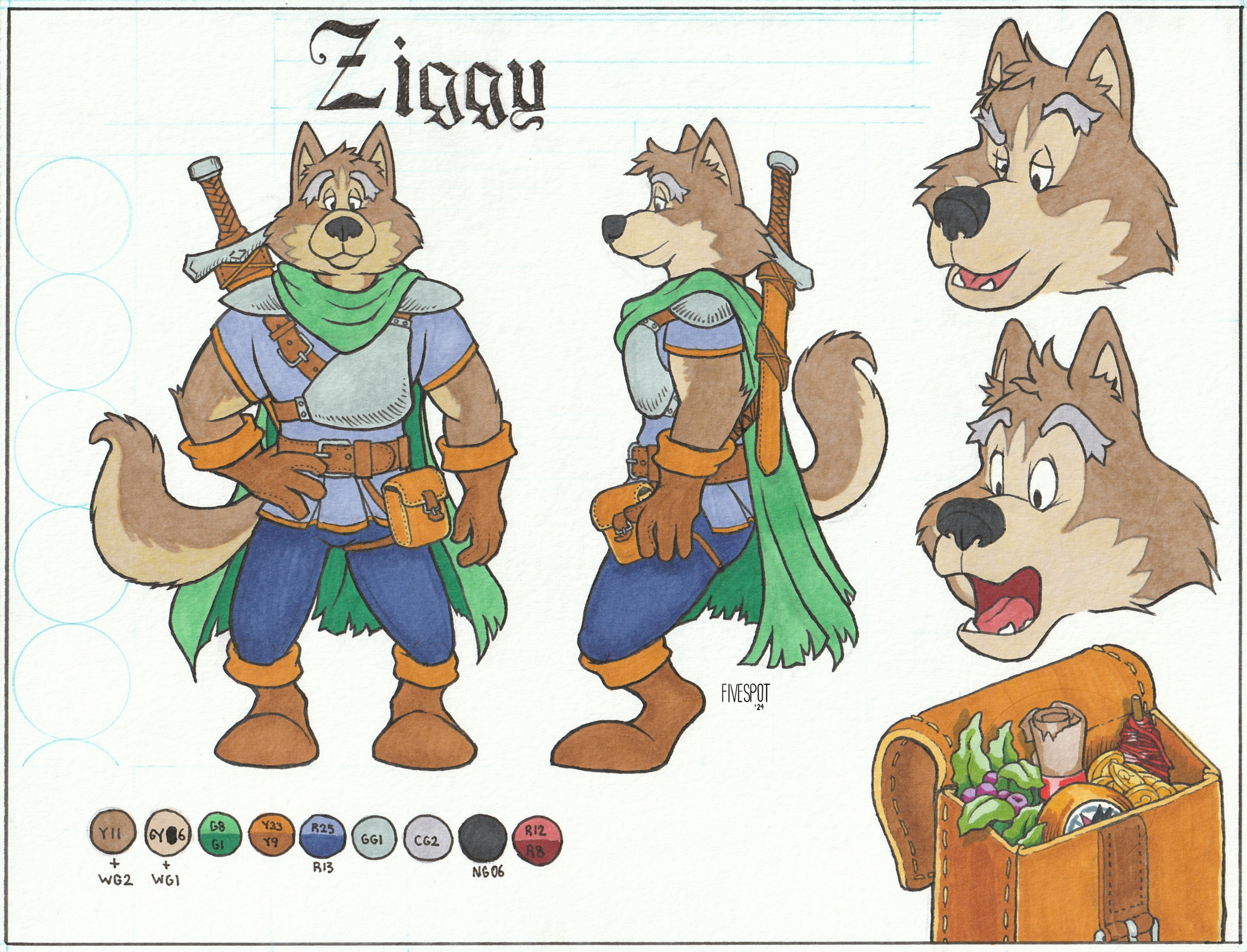 Ref Sheet - Ziggy