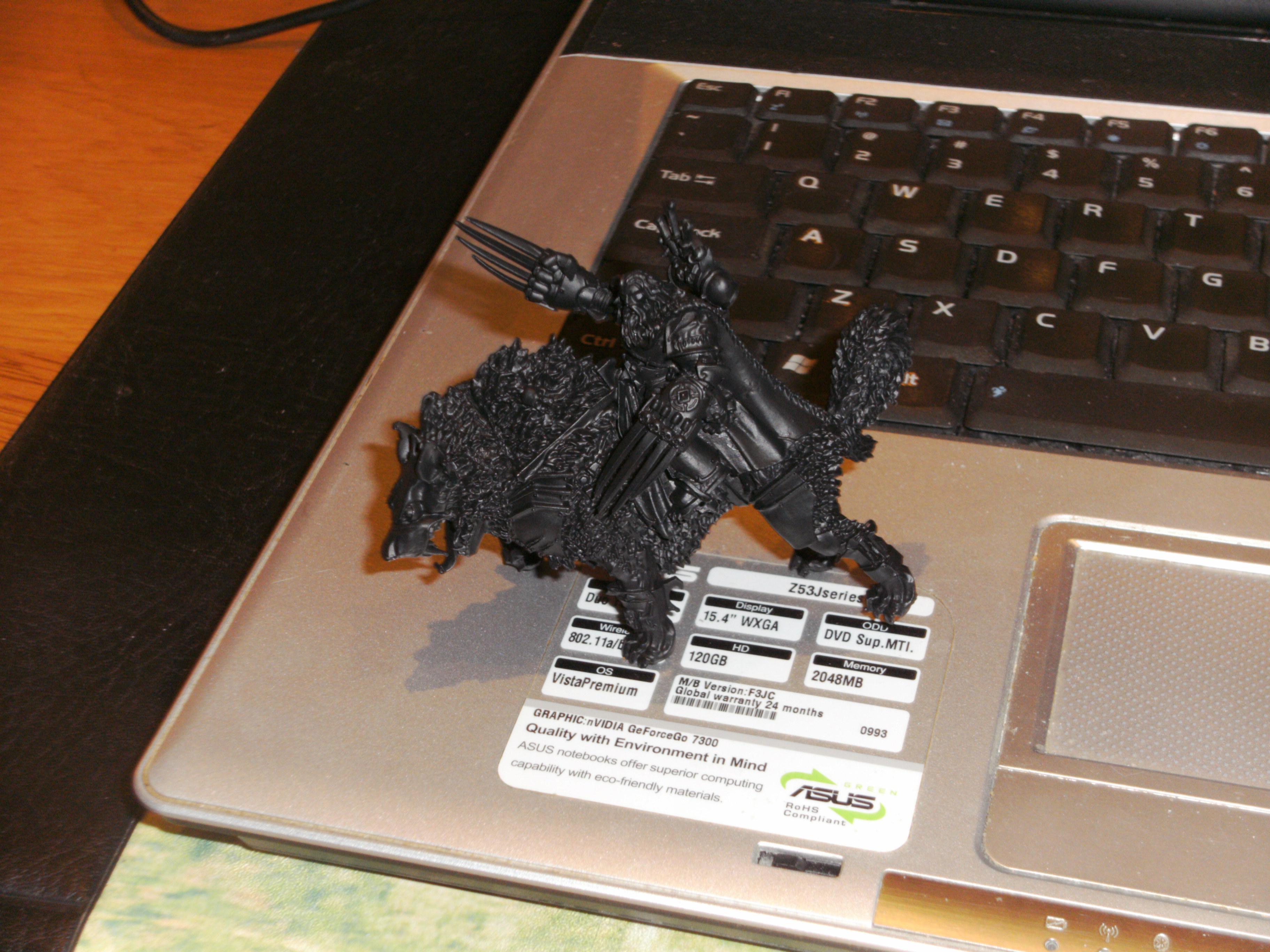 Click to change the View canis wolfborn painted black