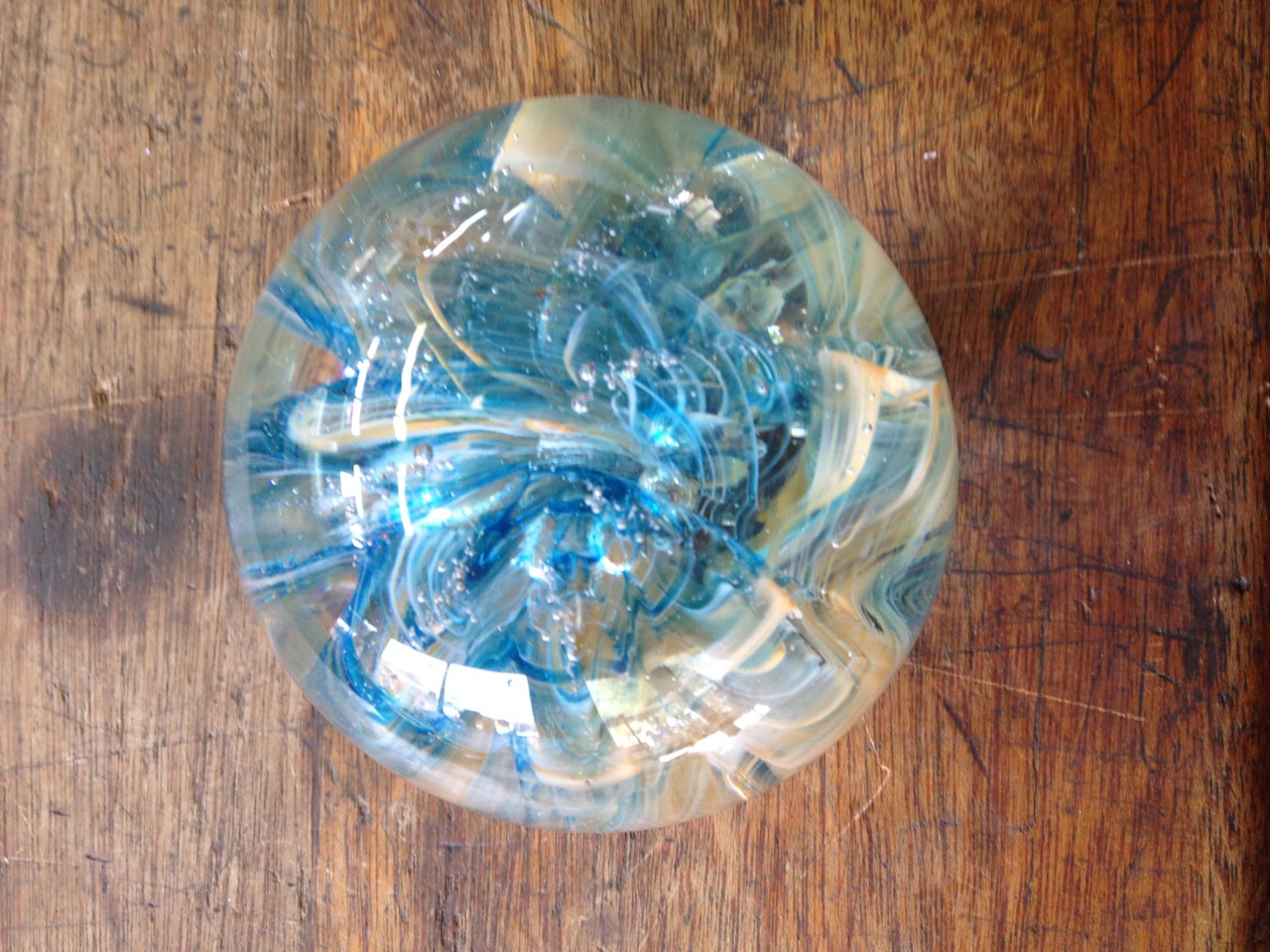 Click to change the View Glass paperweight