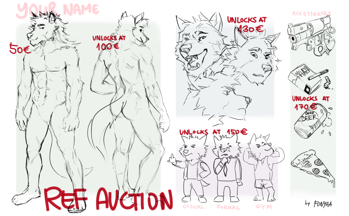 Click to change the View Reference Sheet auction (closed)