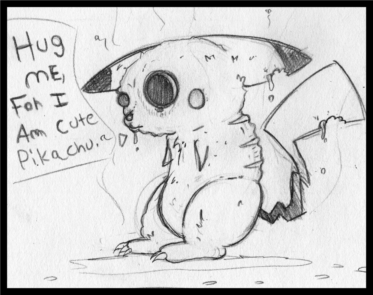 Hug the Cute Pikachu.