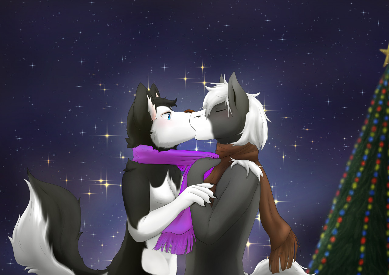 Click to change the View Christmas kiss