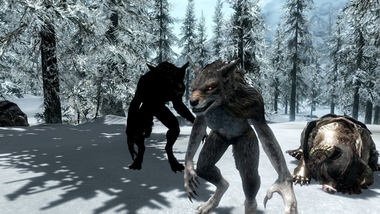 Skyrim werewolf knot