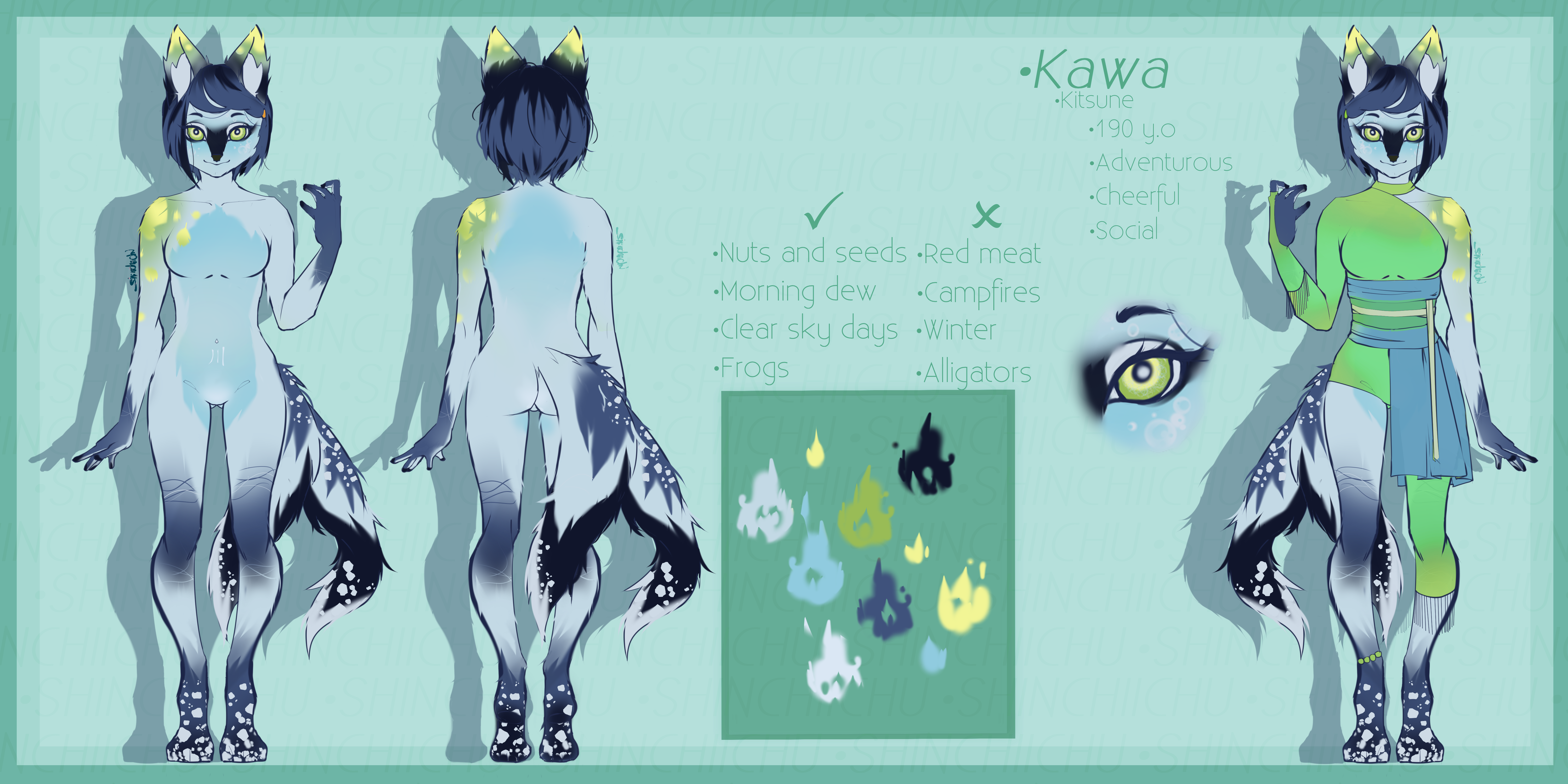Click to change the View Kawa Onishi Ref sheet