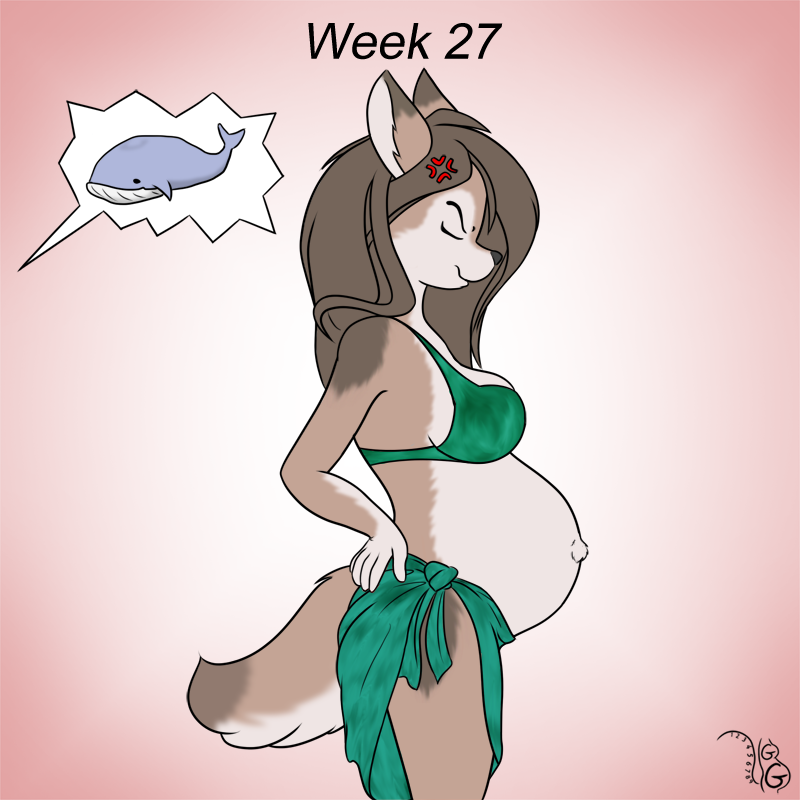 Sexy Pregnant Anthro Girls