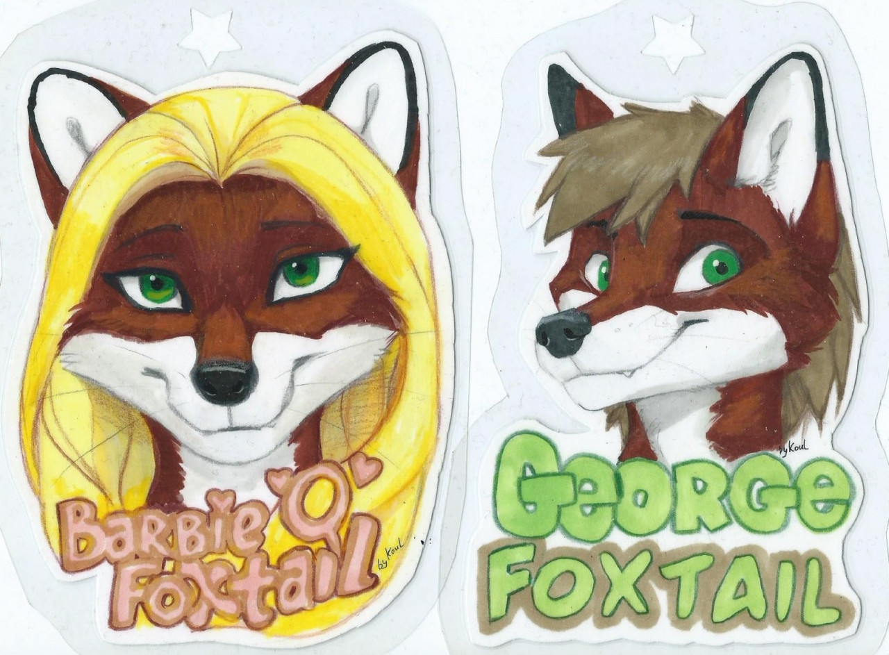 Super-sweet head-shot badges by Koul