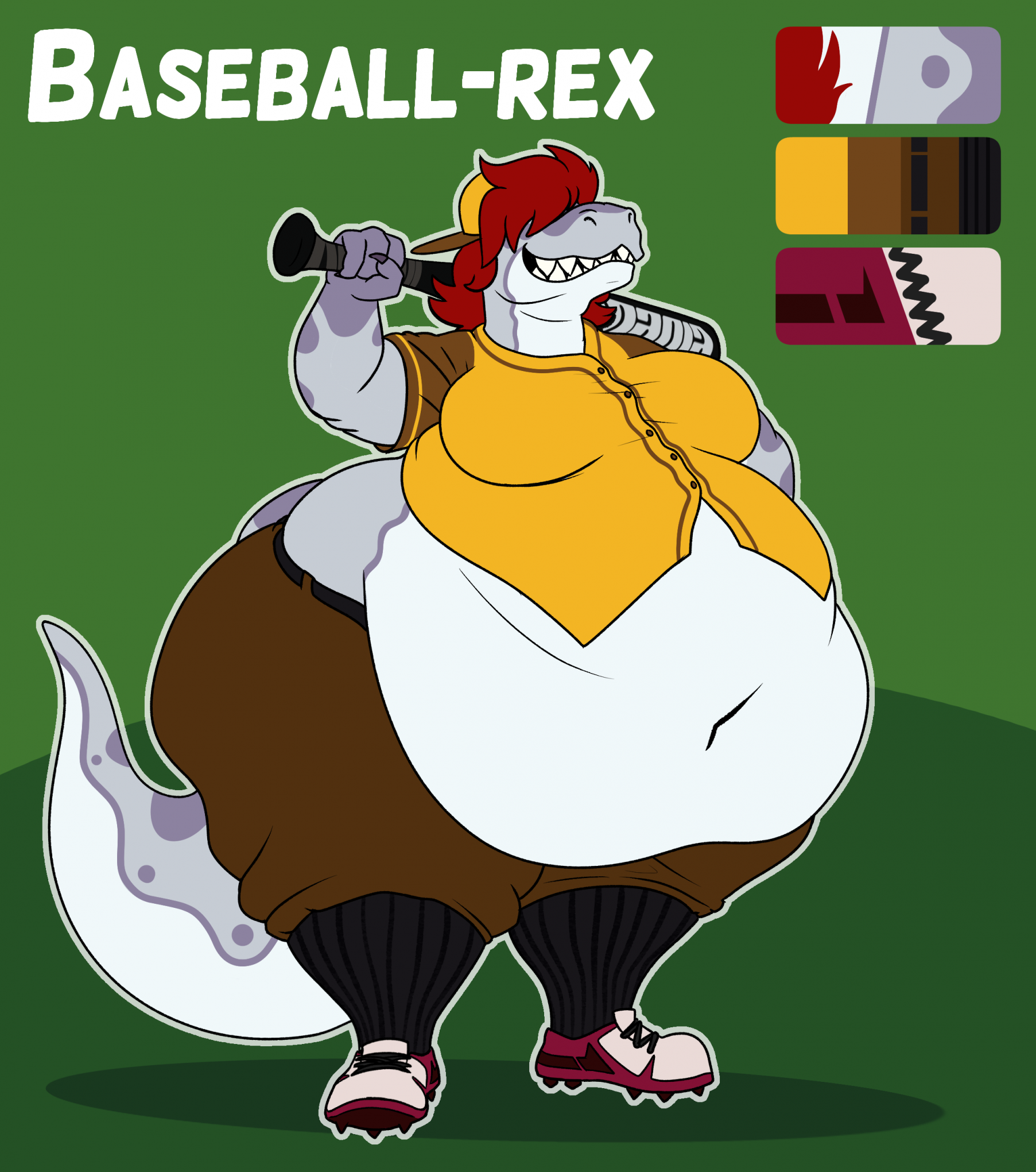 Kelsie The B-Rex (Art by Yoshidude47)