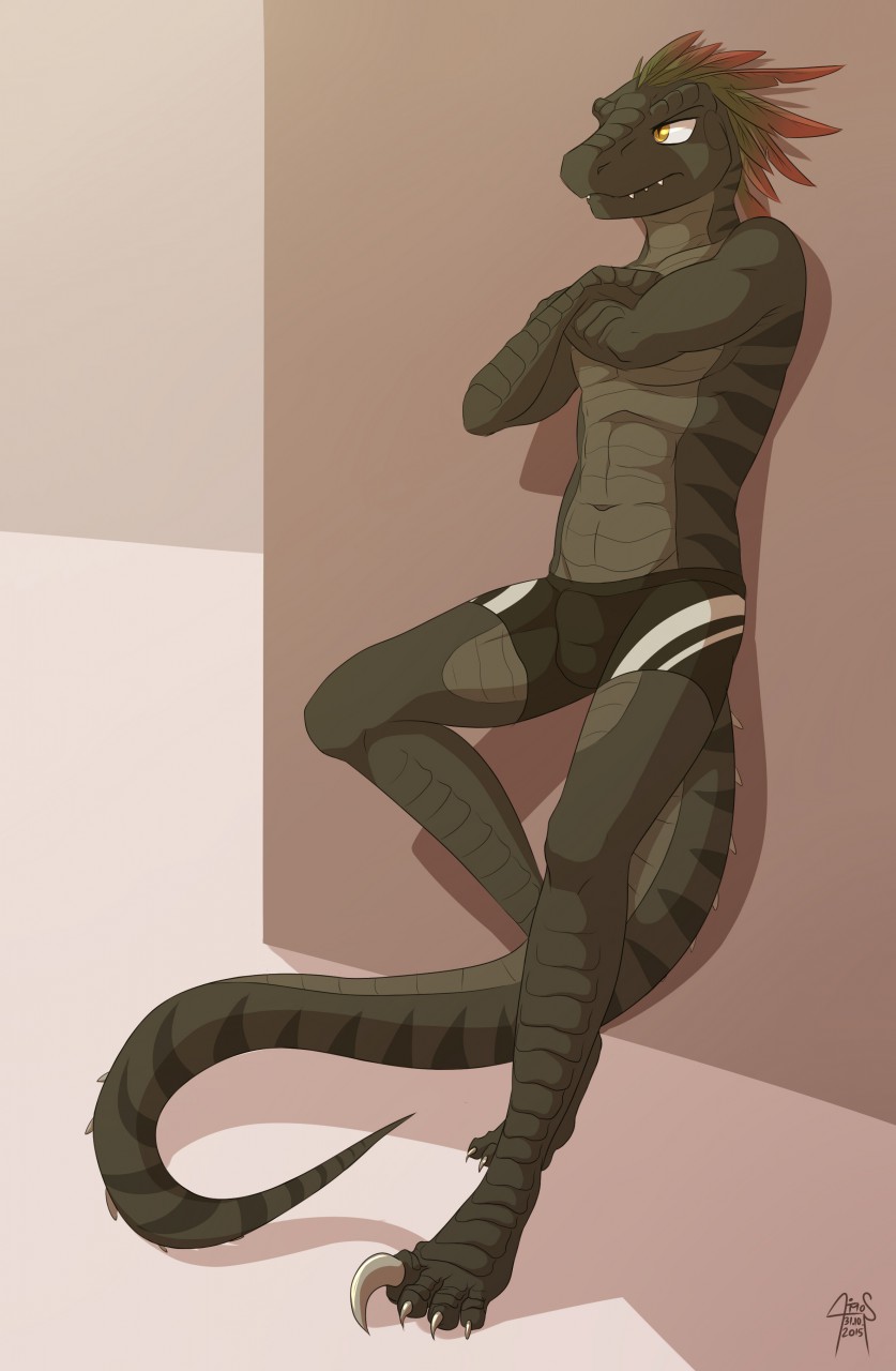 Sexy Anthro Lizard