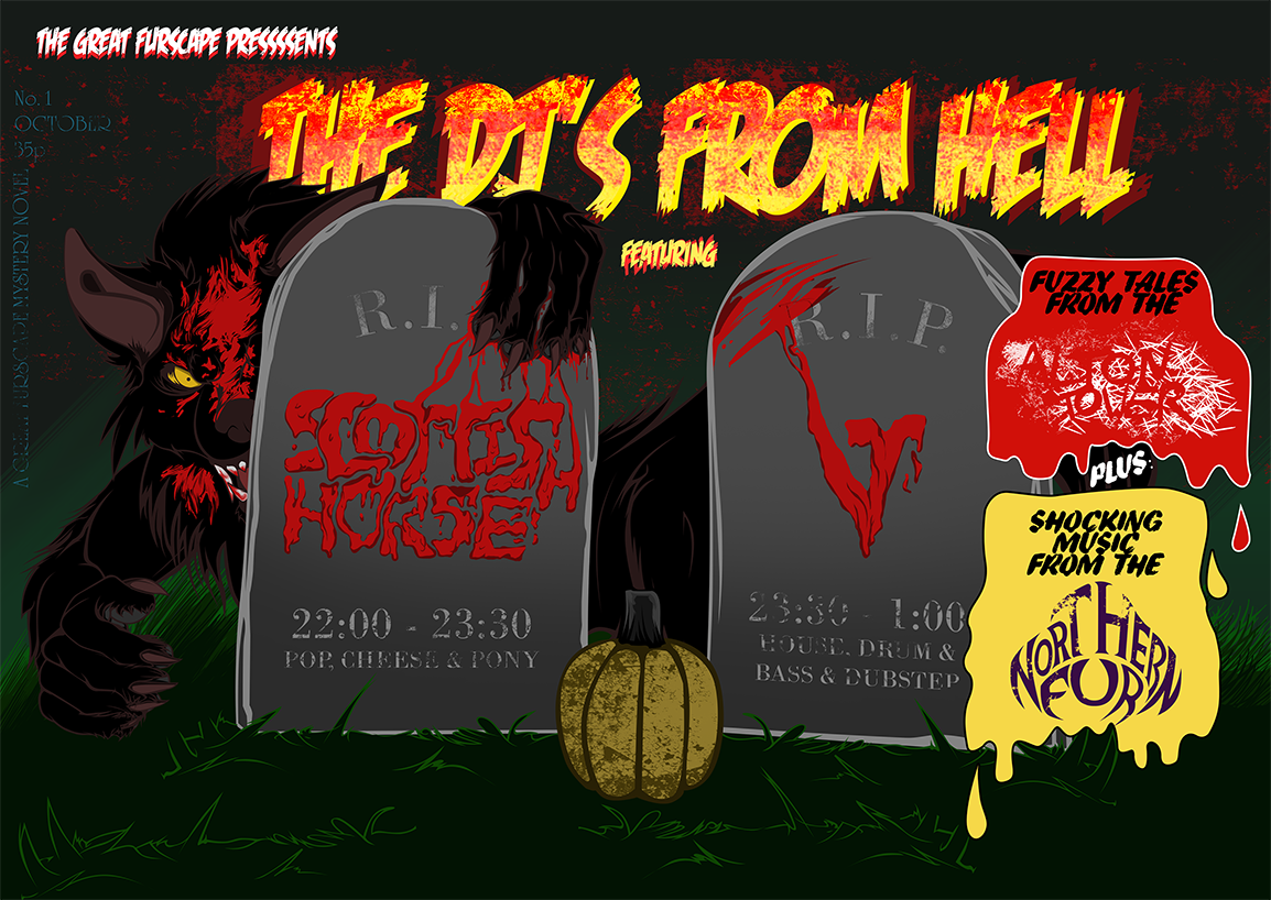 Click to change the View 2012 event guide DJ schedule art by V