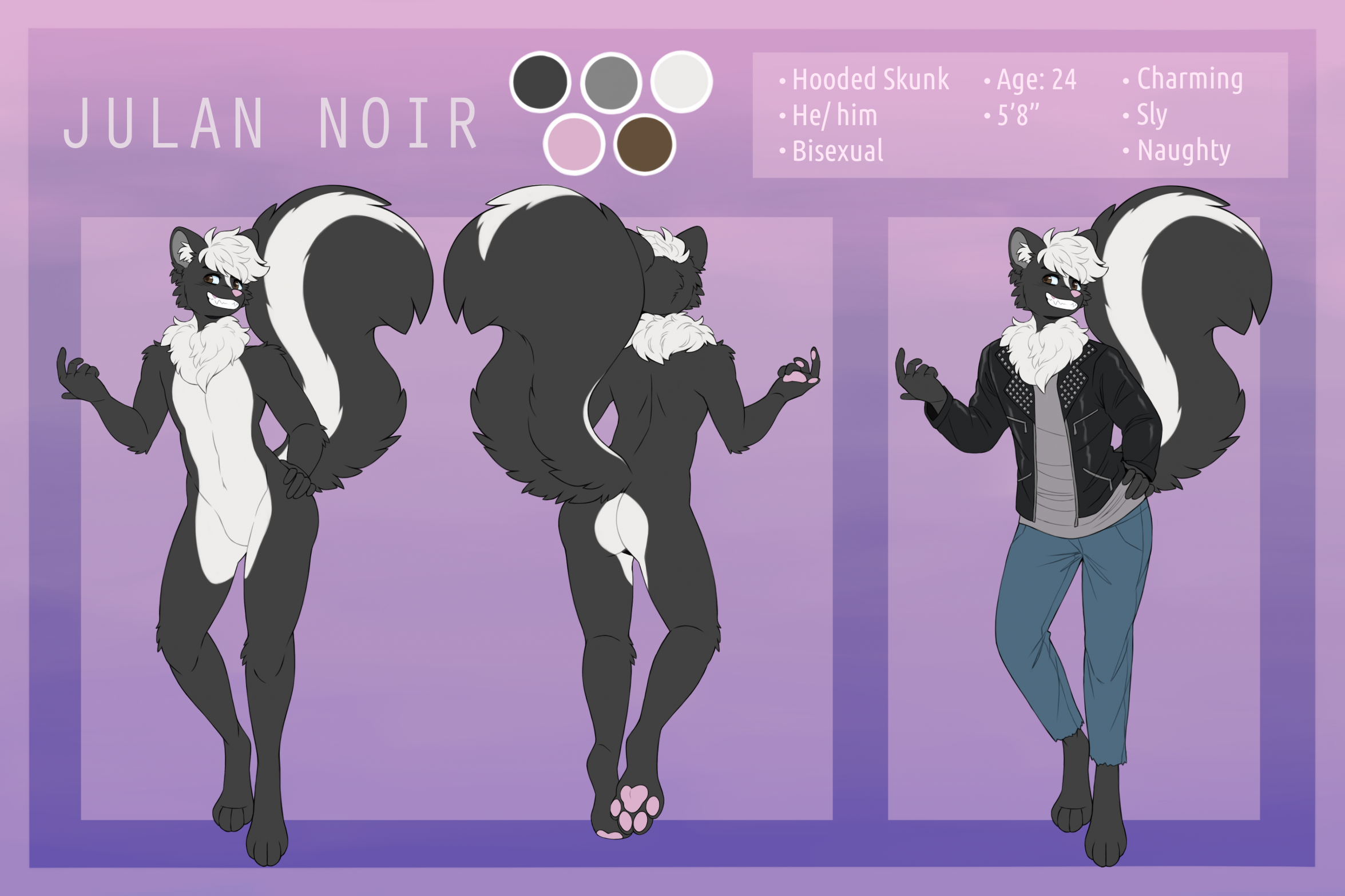 Julan Reference Sheet (SFW) - by soft--dogs