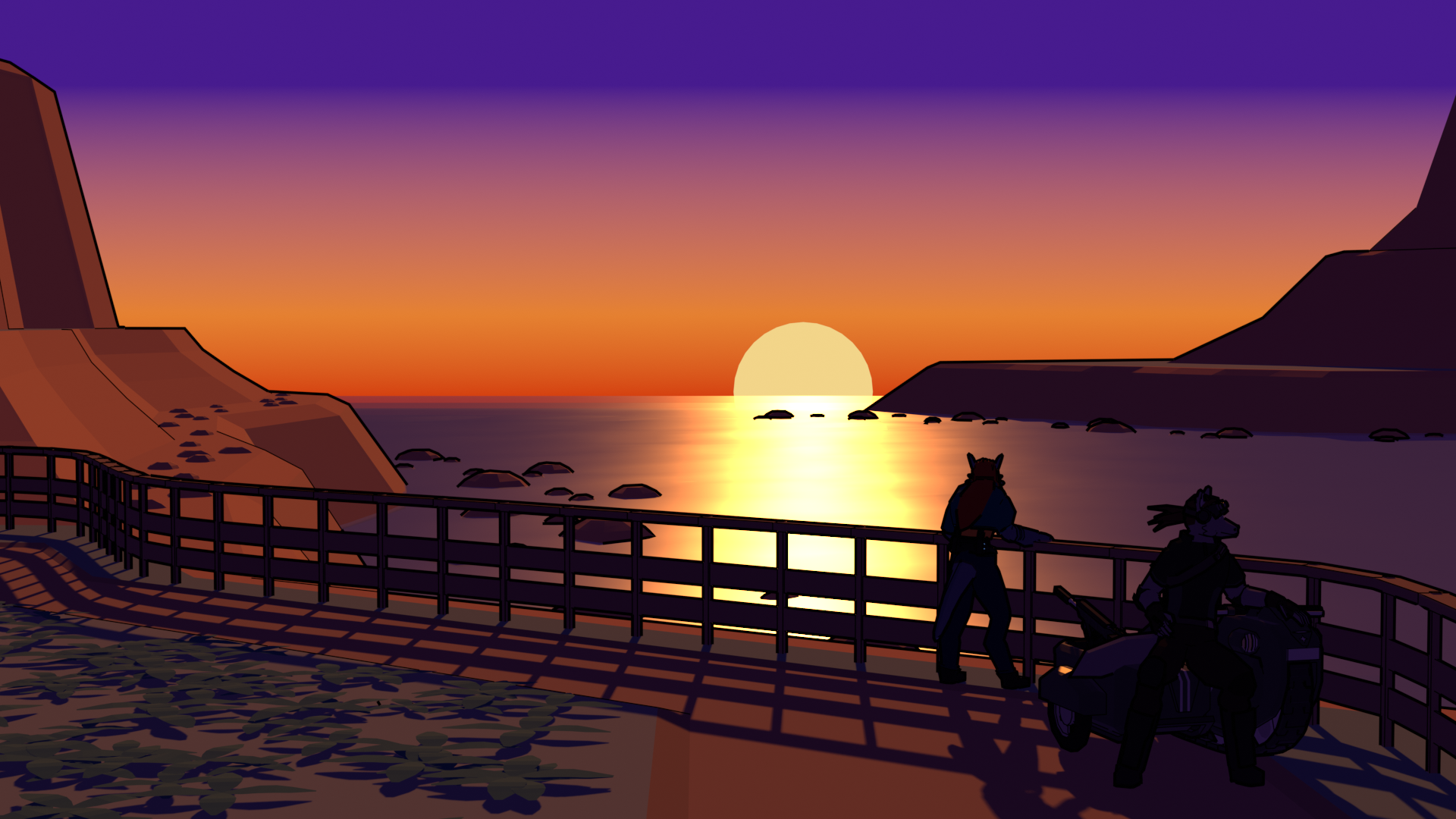 Click to change the View Sunset