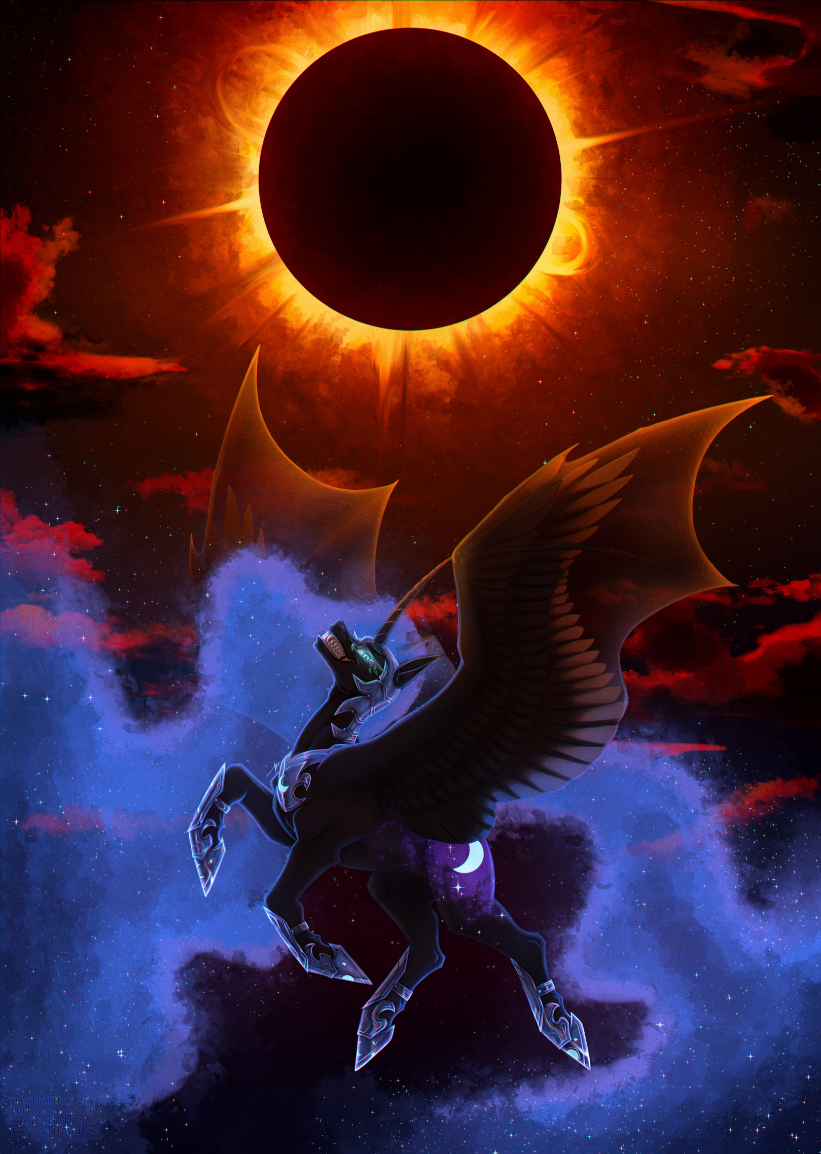 Click to change the View Nightmare Moon Redraw