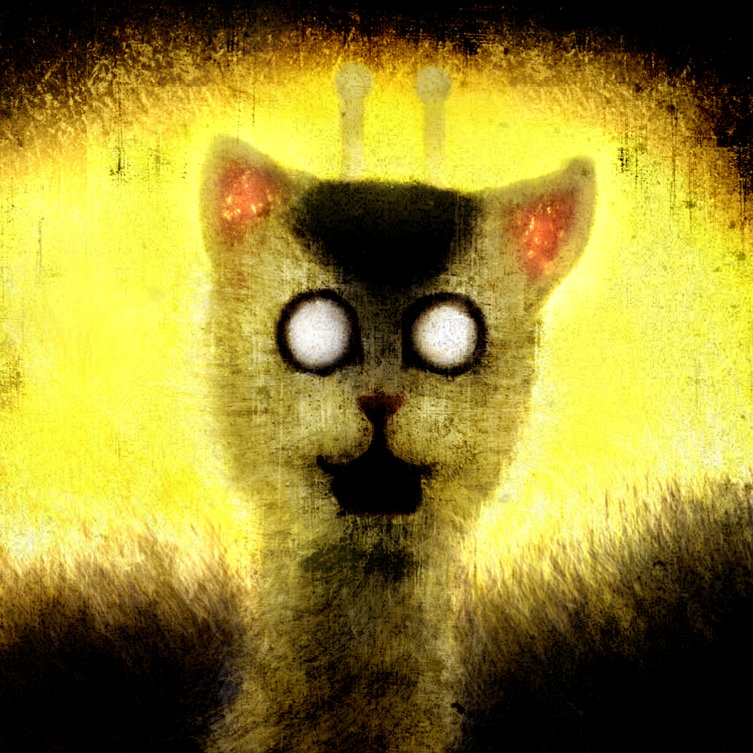 Fan Work: Crazed Giraffe Cat