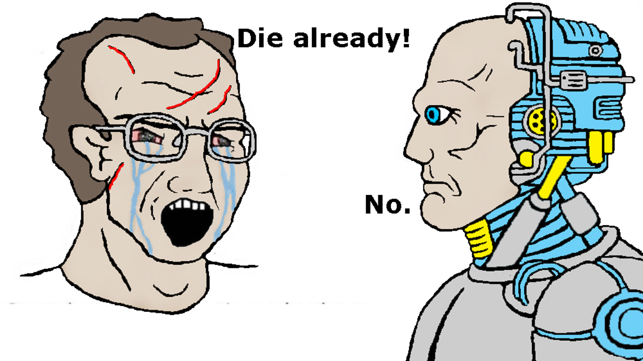 Clarence Boddicker Hates RoboChad