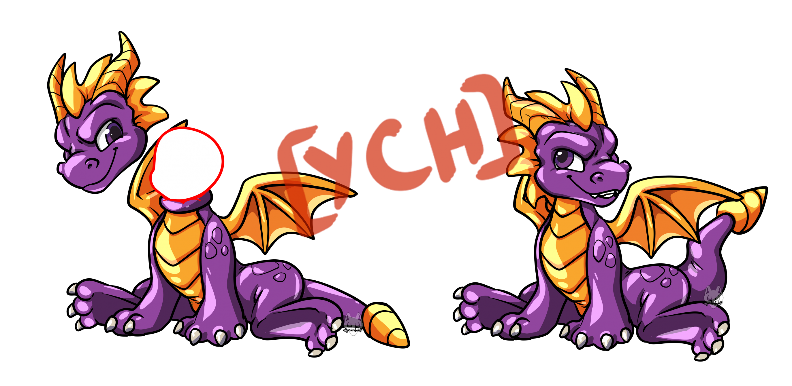 [YCH] Spyro Suit (CLOSED!)