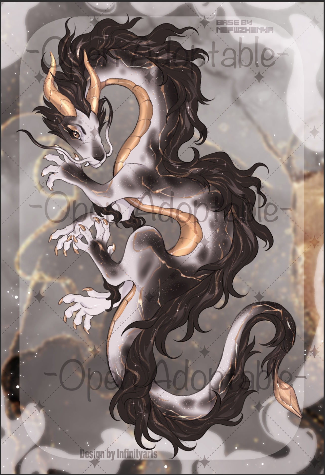 Adoptable “Marble dragon” - Open