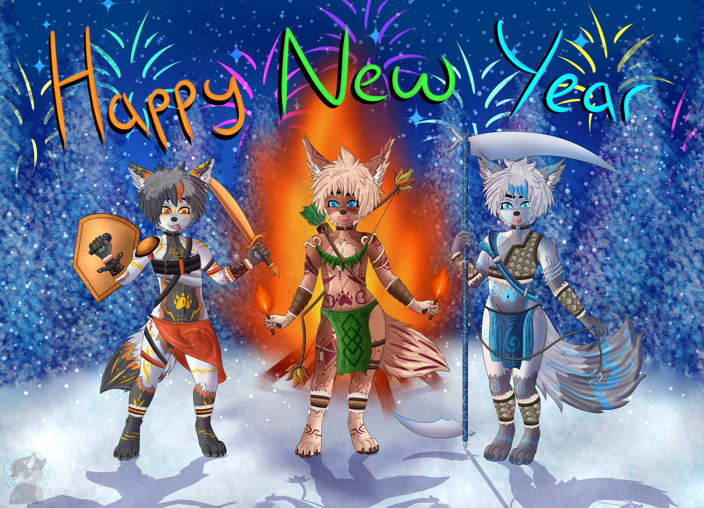 Warriors of the New Year