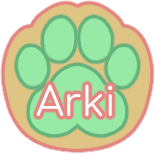 Arki - Puppy Paw Medal