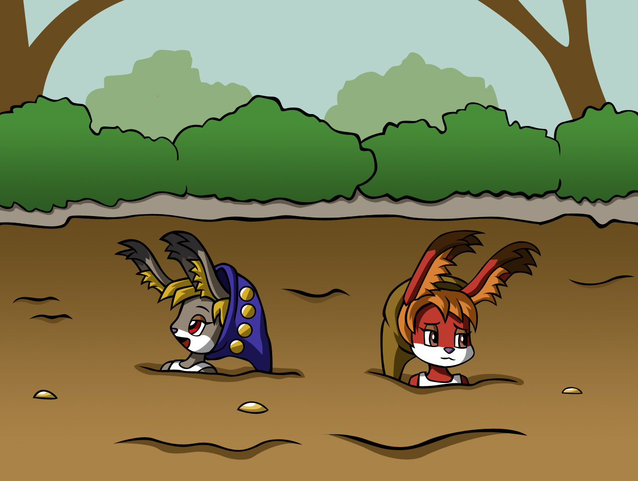 Meril And Myris In Quicksand By Jblrules316 Fur Affinity Dot Net