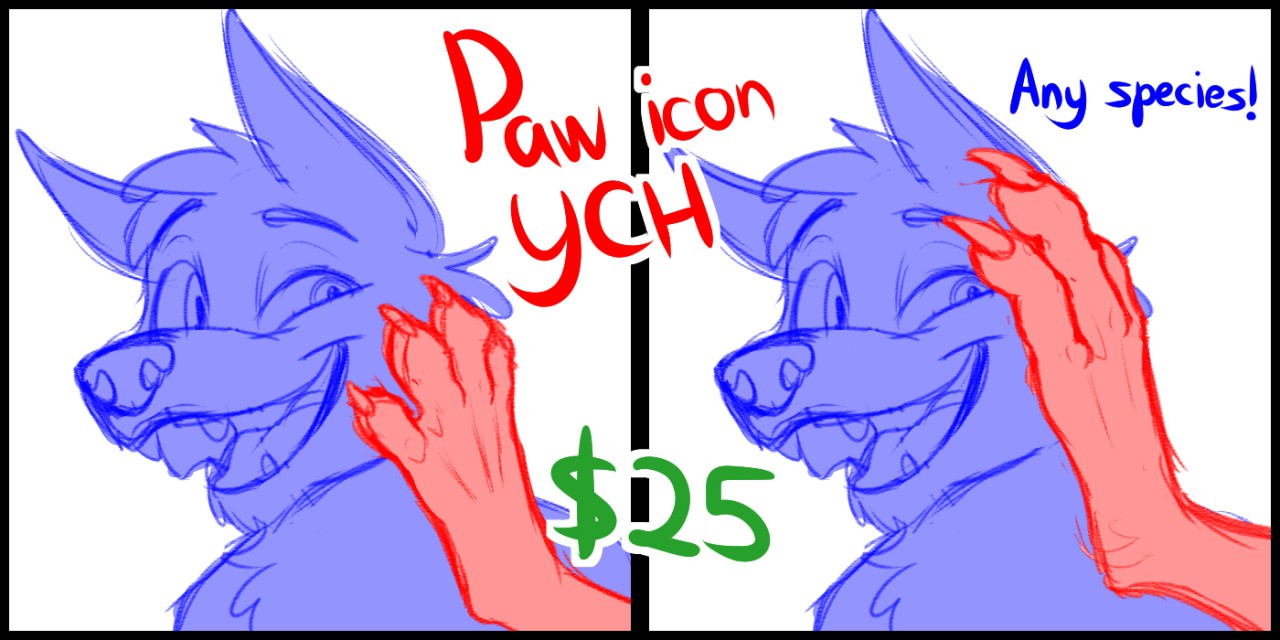 Click to change the View Paw on Face YCH -CLOSED-
