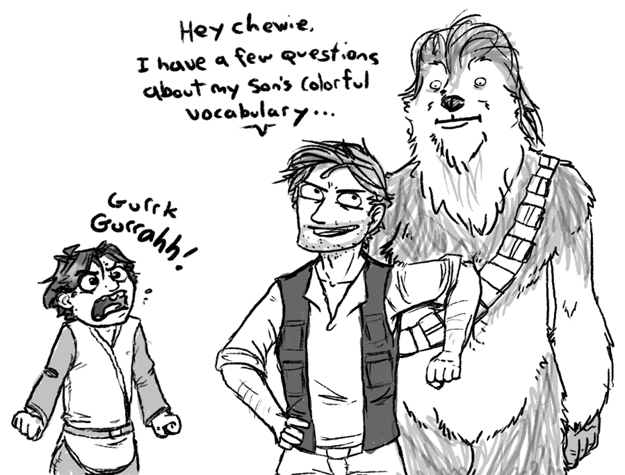 Cursing in Wookie