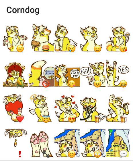 CornDog sticker pack!