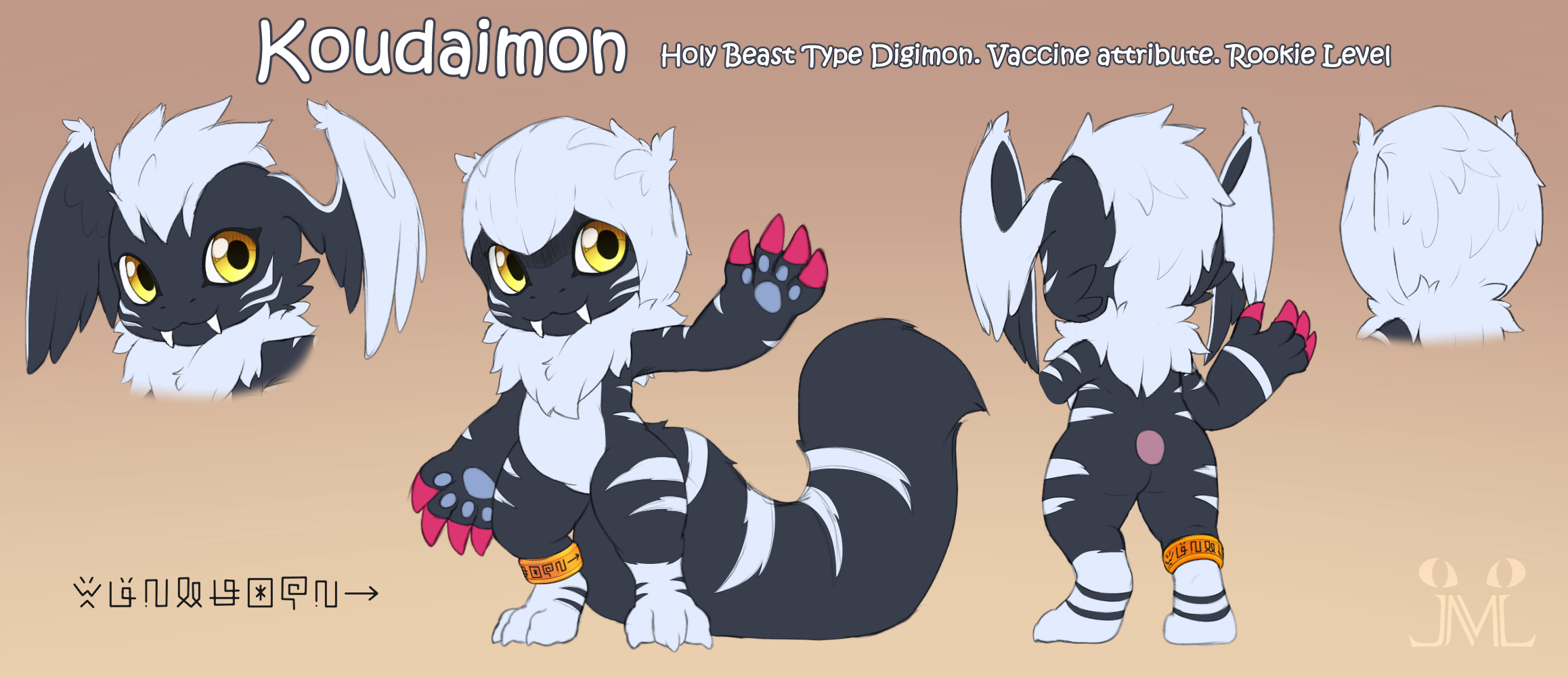 Koudaimon the Digimon OC concept