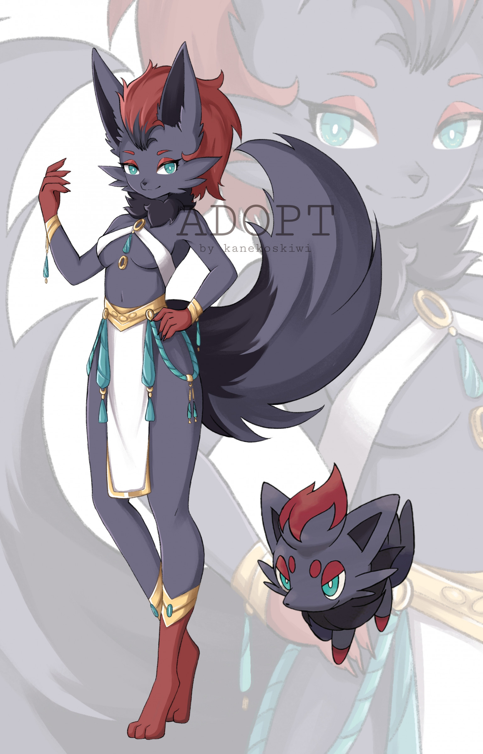 (closed) zorua adopt