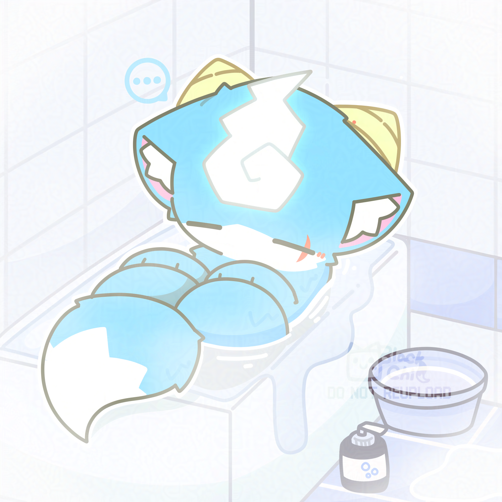 an bathing foxdora