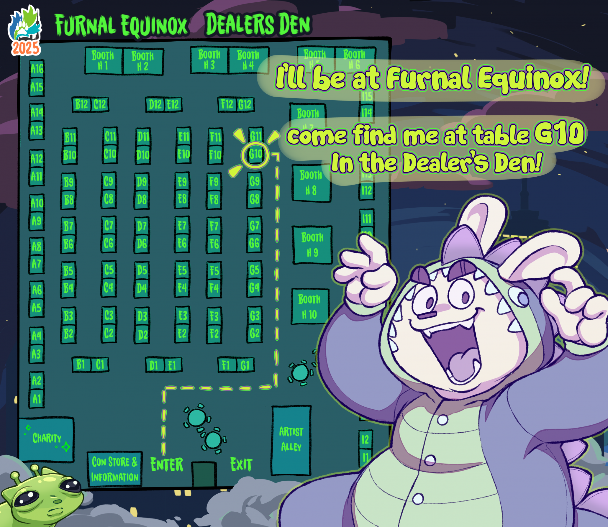 I'll be vending at FURNAL EQUINOX 2025!