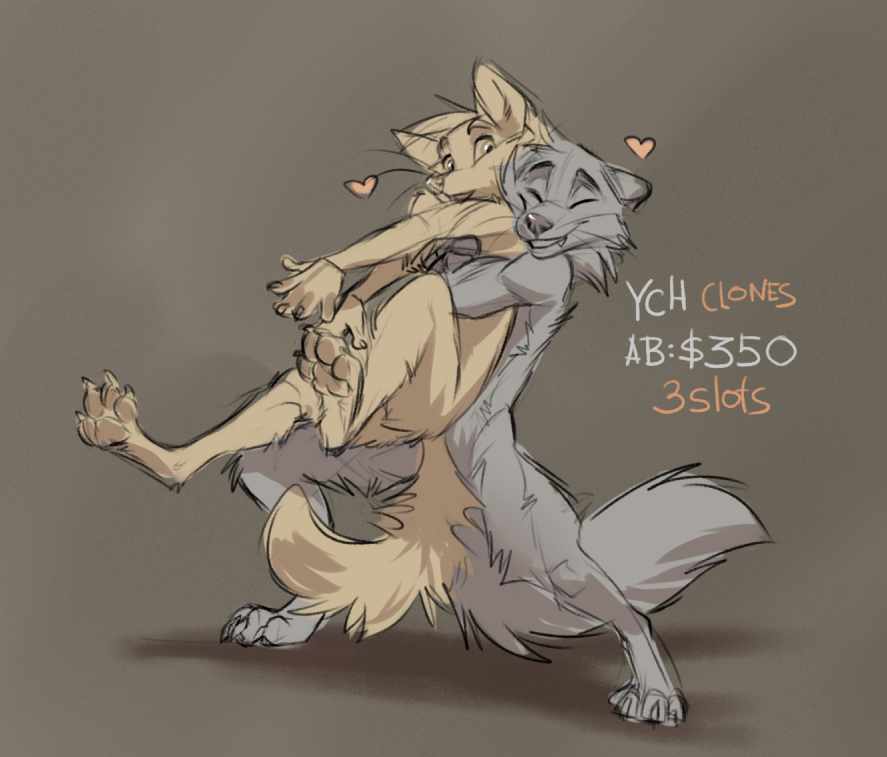 Click to change the View Toony lovers YCH CLONES
