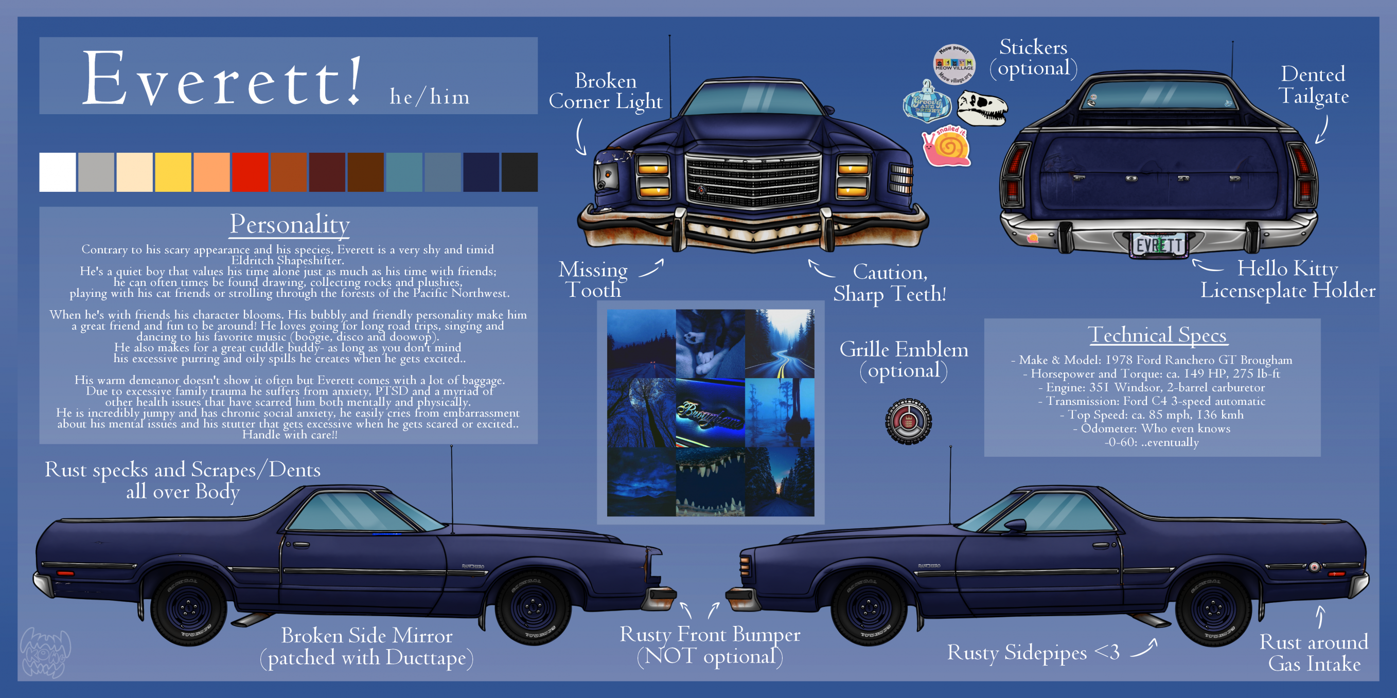 Click to change the View Character Reveal: Everett!