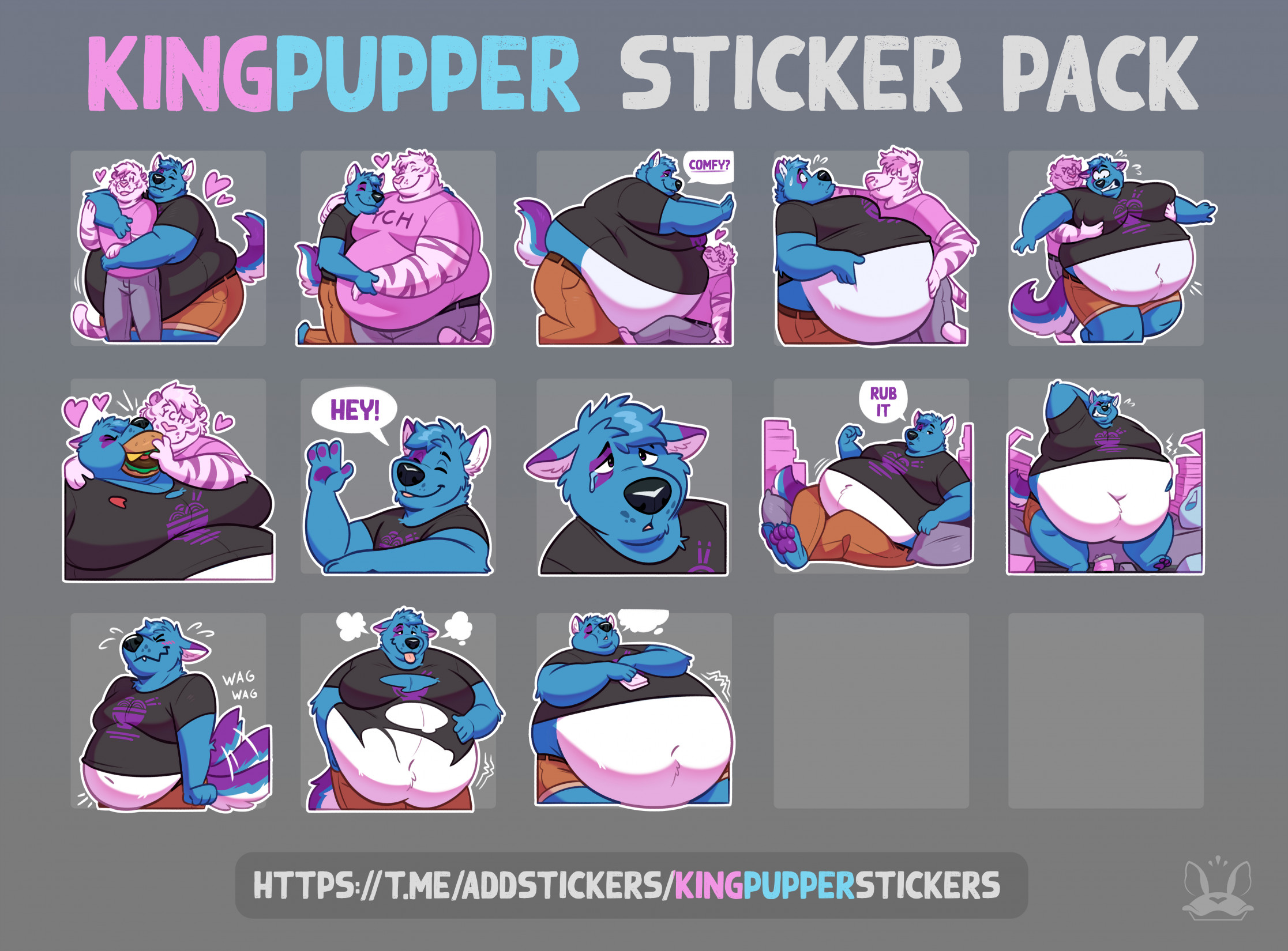 King Pupper Sticker Pack