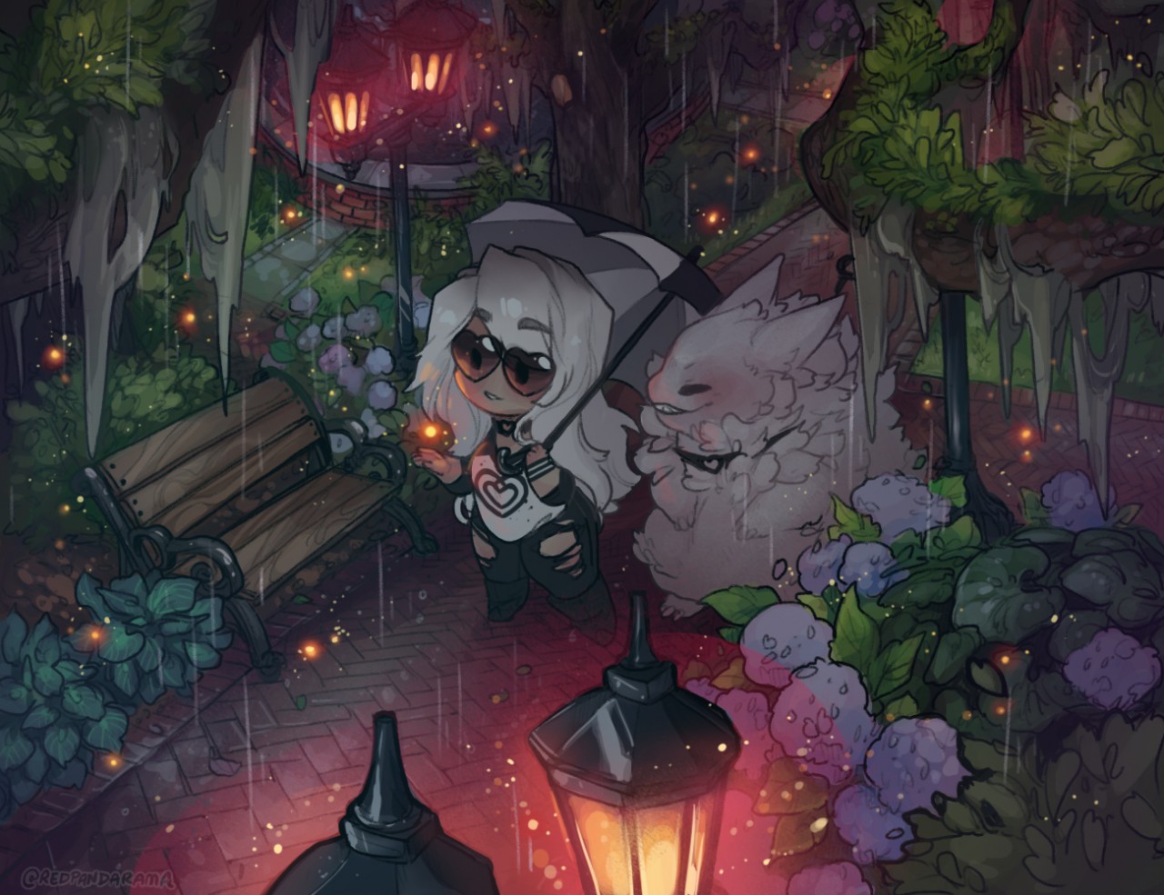 Click to change the View Haunted Region (Night)