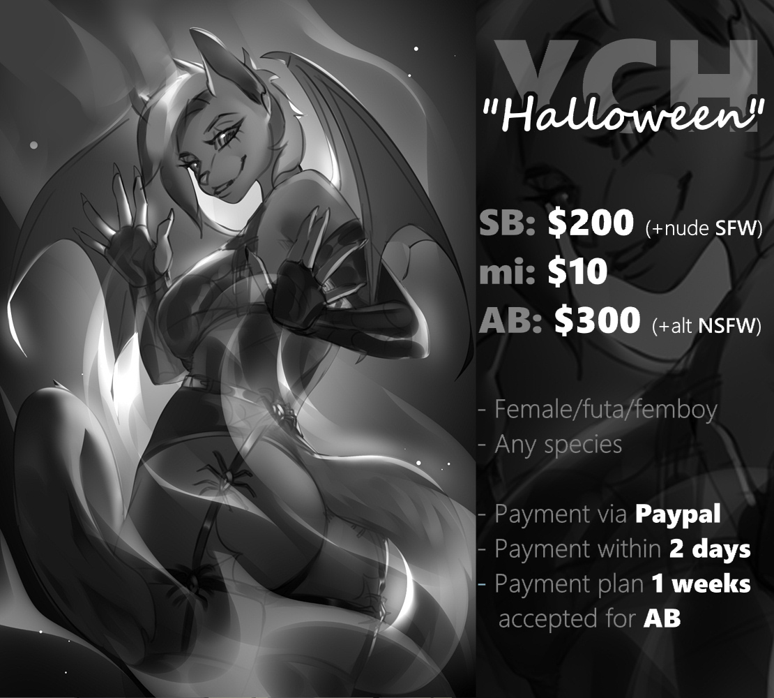 CLOSED - YCH "Halloween"