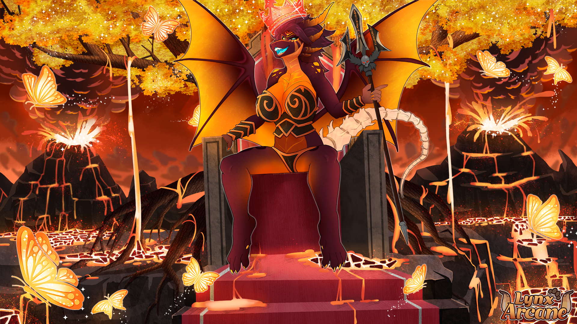 Lava Throne for Madavi