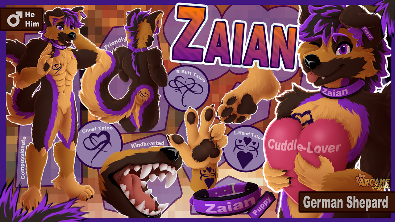 Reference Sheet for Zaian